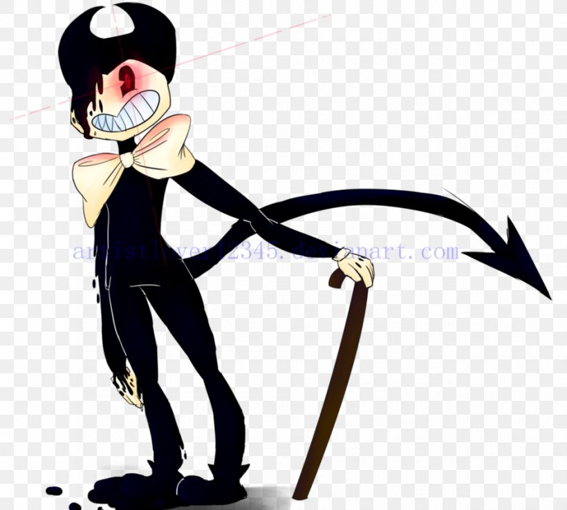 Bendy And The Ink Machine Drawing Dance Demon, PNG, 942x848px, Watercolor, Cartoon, Flower, Frame, Heart Download Free