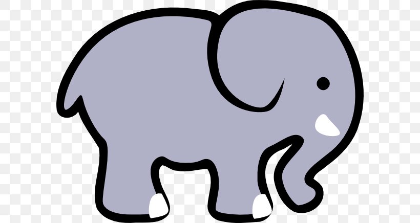 Elephant Free Content Clip Art, PNG, 600x436px, Elephant, African Elephant, Area, Artwork, Black And White Download Free