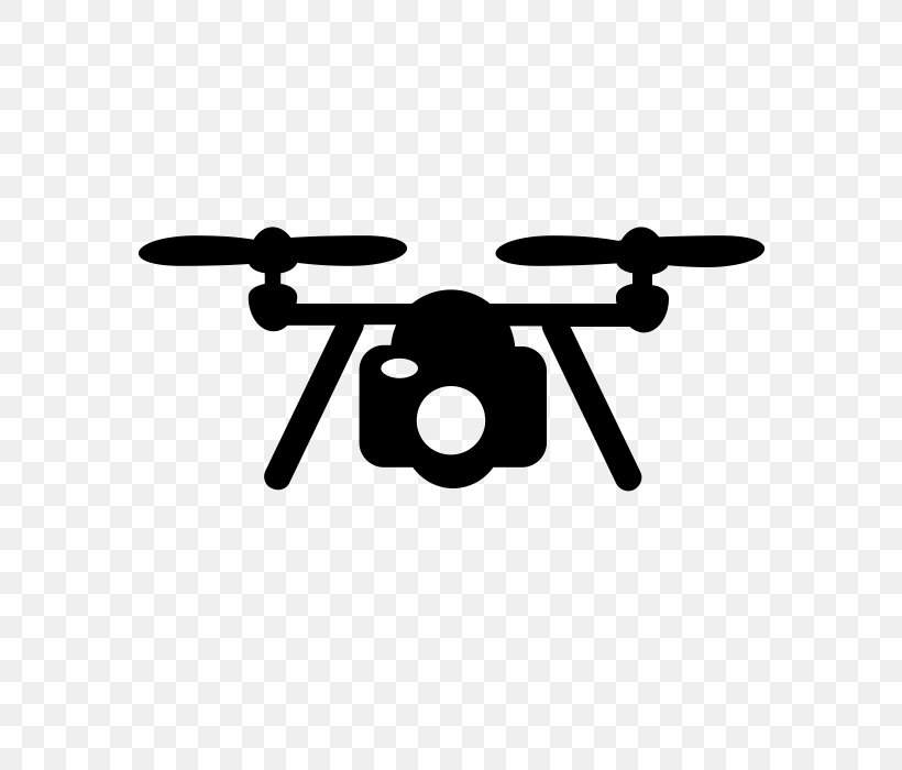 Unmanned Aerial Vehicle Quadcopter Aircraft Drone Racing Aerial Photography, PNG, 700x700px, Unmanned Aerial Vehicle, Aerial Photography, Aircraft, Black, Black And White Download Free
