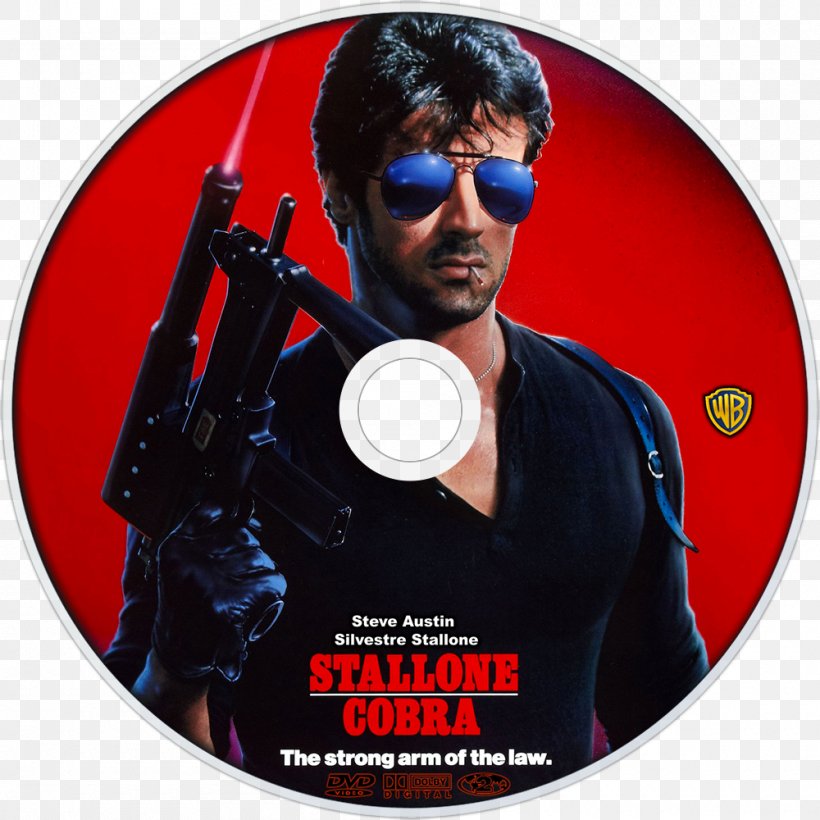 Lieutenant Marion 'Cobra' Cobretti Sylvester Stallone Action Film, PNG, 1000x1000px, Cobra, Action Film, Album Cover, Dvd, Film Download Free