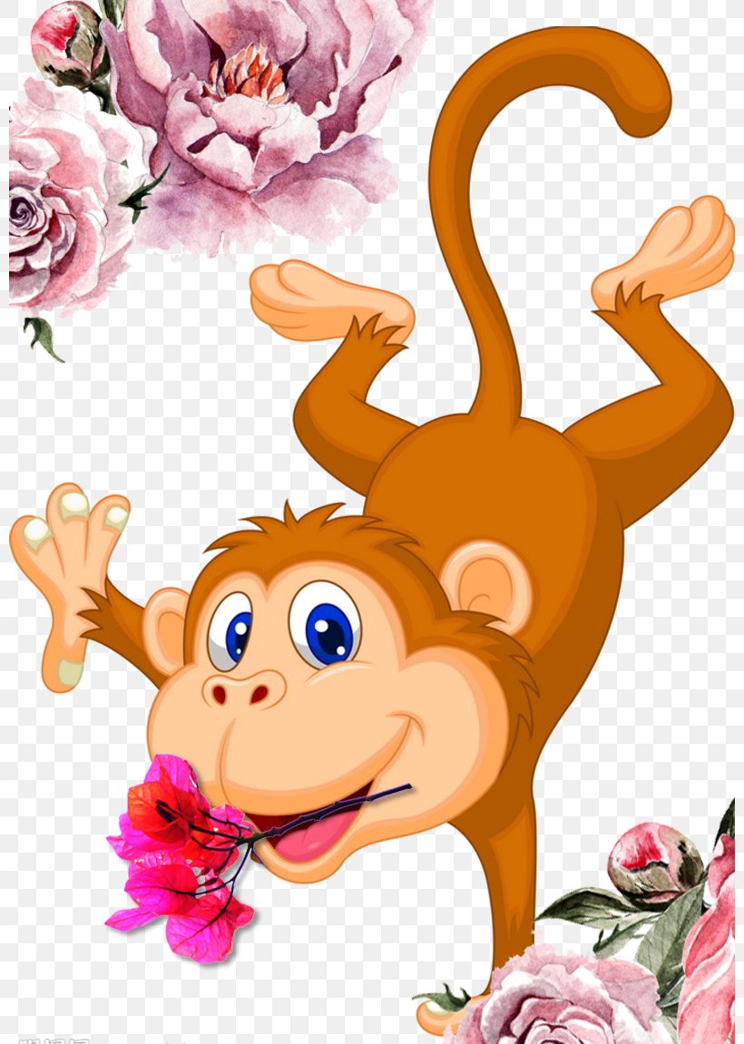 Monkey Cartoon Dance Illustration, PNG, 800x1151px, Monkey, Art, Cartoon, Dance, Drawing Download Free