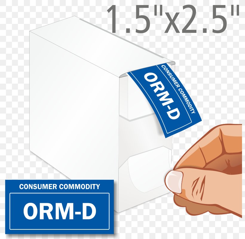 ORM-D Globally Harmonized System Of Classification And Labelling Of Chemicals Paper Sticker, PNG, 800x800px, Ormd, Box, Brand, Combustibility And Flammability, Dangerous Goods Download Free