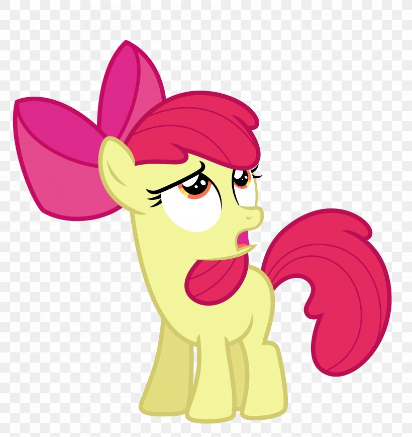 Apple Bloom Pony Cutie Mark Crusaders, PNG, 5947x6302px, Watercolor, Cartoon, Flower, Frame, Heart Download Free