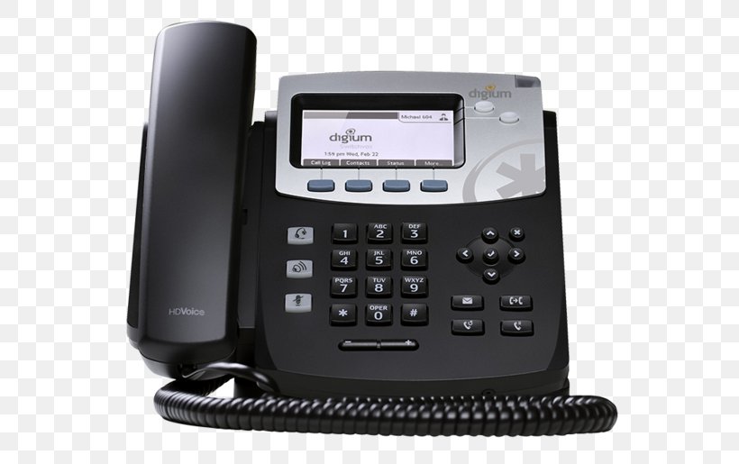 Business Telephone System Digium VoIP Phone Voice Over IP, PNG, 600x515px, Business Telephone System, Asterisk, Communication, Corded Phone, Digium Download Free