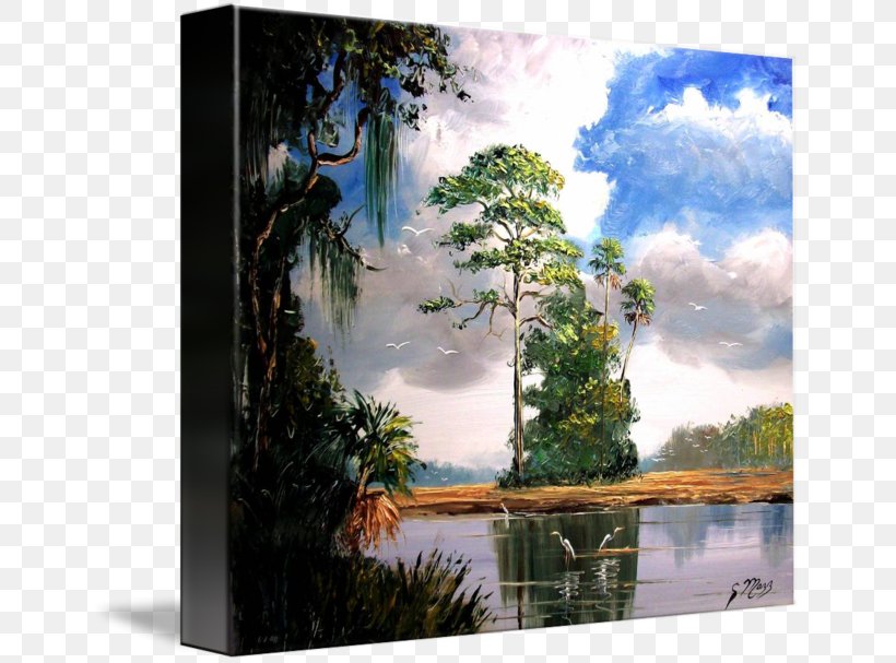 Painting Picture Frames Gallery Wrap Modern Art, PNG, 650x607px, Painting, Art, Artwork, Flora, Florida Download Free