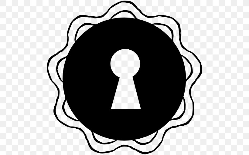 Keyhole Lock Shape Door Room, PNG, 512x512px, Keyhole, Area, Black, Black And White, Door Download Free