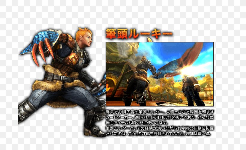 Monster Hunter 4 Monster Hunter: World Monster Hunter Freedom Unite Capcom, PNG, 700x500px, Monster Hunter 4, Action Figure, Action Toy Figures, Capcom, Computer Software Download Free