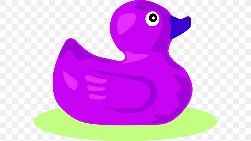Rubber Duck Purple Clip Art, PNG, 600x462px, Duck, Beak, Bird, Cartoon, Color Download Free