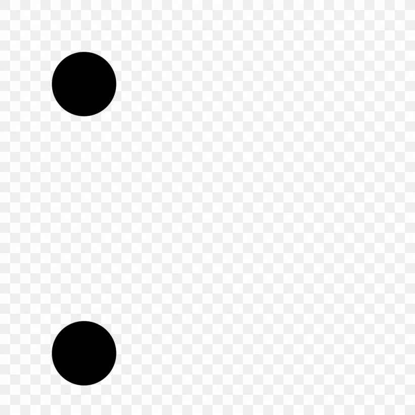 Semicolon Punctuation English Wikipedia, PNG, 1024x1024px, Colon, Black, Black And White, Chinese Punctuation, English Download Free