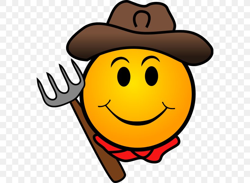 Smiley Emoticon Farmer Clip Art, PNG, 580x600px, Smiley, Agriculture, Emoji, Emoticon, Facial Expression Download Free