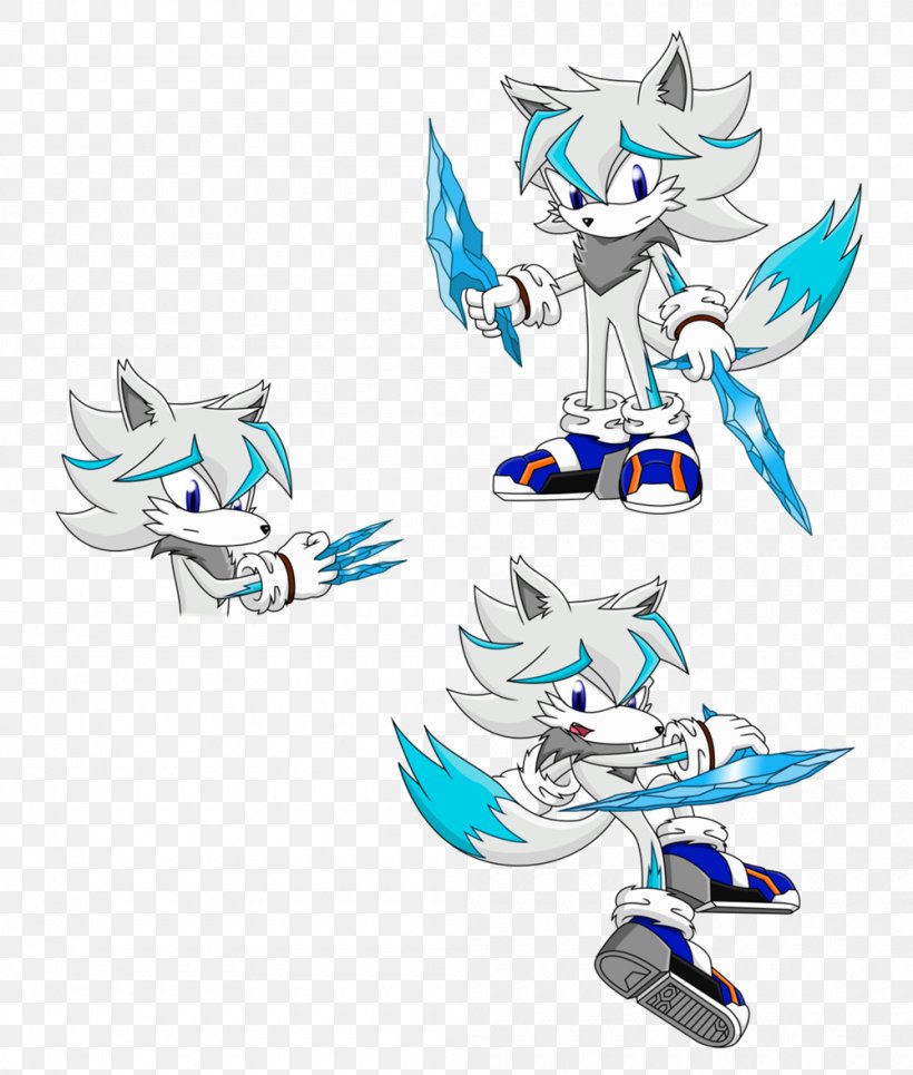 silver the hedgehog wolf