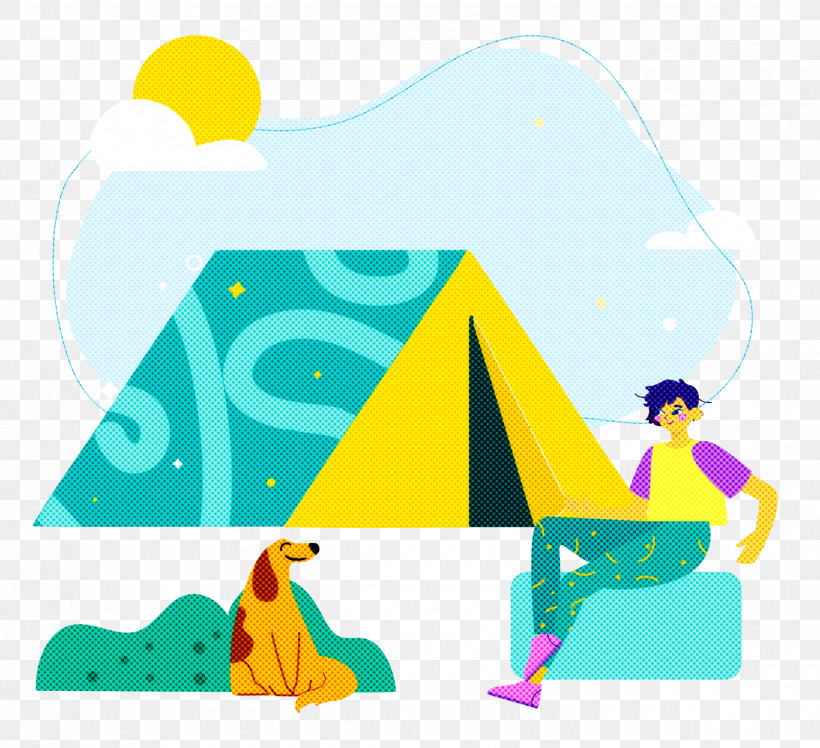 Camping Chill Camping Travel, PNG, 2500x2281px, Camping, Behavior, Cartoon, Geometry, Human Download Free
