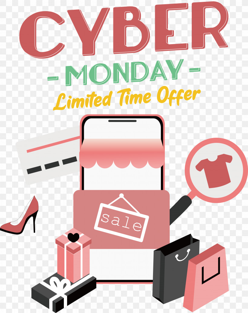 Cyber Monday, PNG, 6530x8240px, Cyber Monday, Limited Time Offer Download Free