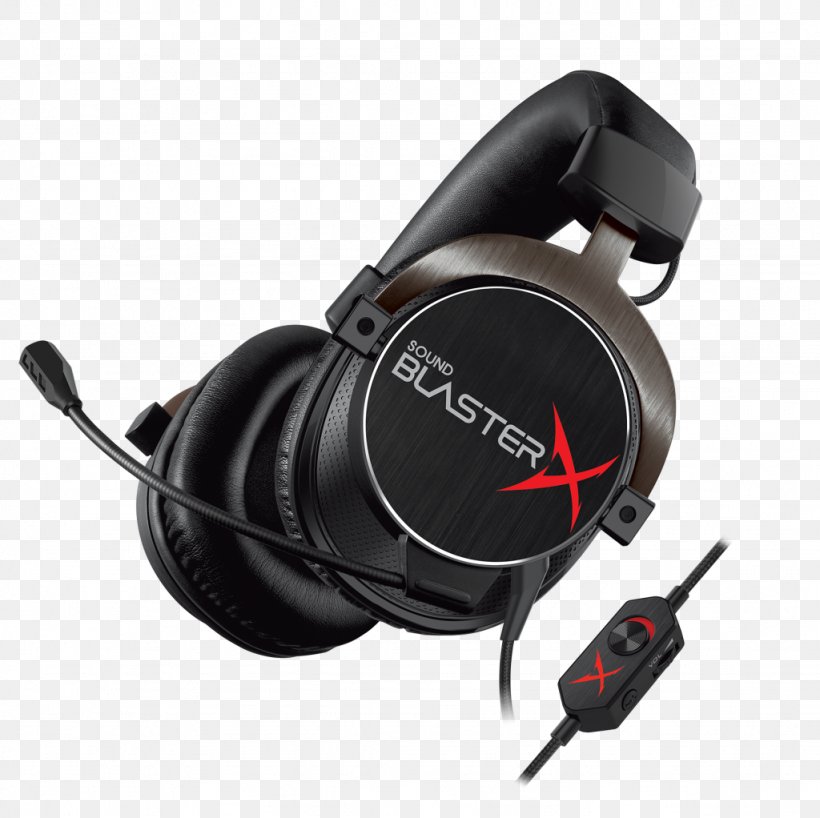 Microphone Creative Sound BlasterX H5 Headphones Sound Cards & Audio Adapters Creative Labs, PNG, 1024x1022px, 71 Surround Sound, Microphone, Analog Signal, Audio, Audio Equipment Download Free