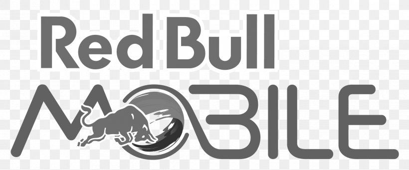 Red Bull Mobile Mobile Phones The Red Bulletin Red Bull GmbH, PNG, 2370x986px, Red Bull, Black, Black And White, Brand, Company Download Free