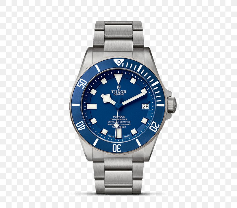 Tudor Watches Diving Watch Rolex Submariner, PNG, 540x720px, Tudor Watches, Bracelet, Brand, Chronometer Watch, Cobalt Blue Download Free