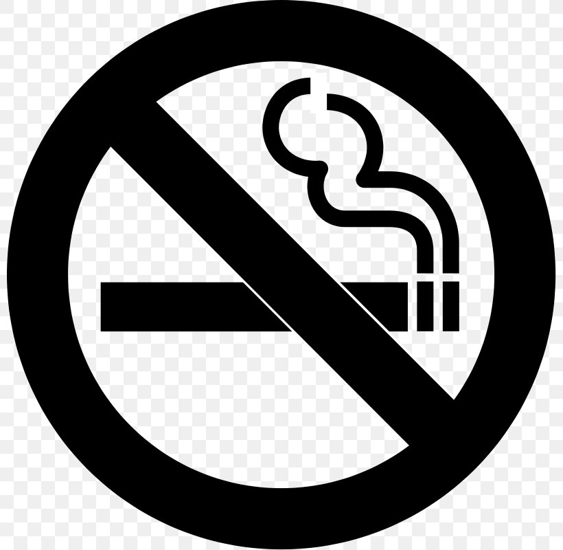Smoking Ban Sign Clip Art, PNG, 800x800px, Smoking Ban, Area, Black And White, Brand, Logo Download Free