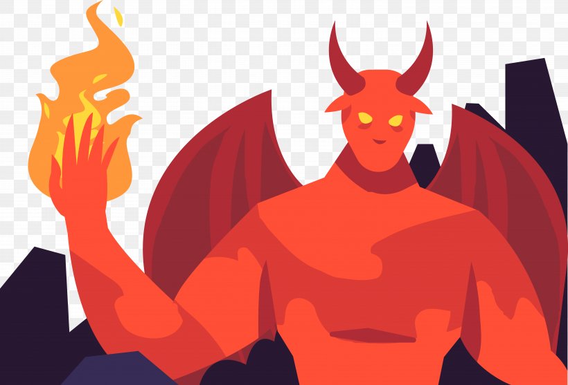 Demon Devil Clip Art, PNG, 5838x3966px, Demon, Art, Cartoon, Devil, Fear Download Free