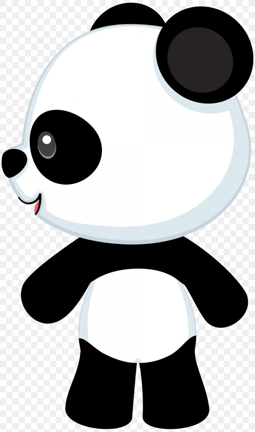 Giant Panda Bear Red Panda Cuteness Clip Art, PNG, 900x1524px, Watercolor, Cartoon, Flower, Frame, Heart Download Free