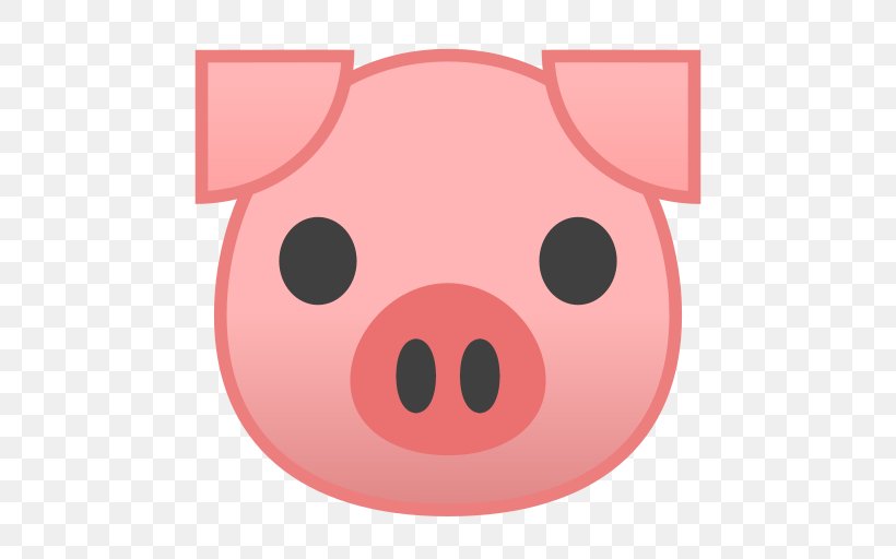 Emoji Clip Art Pig, PNG, 512x512px, Emoji, Apple Color Emoji, Cartoon, Domestic Pig, Emojipedia Download Free