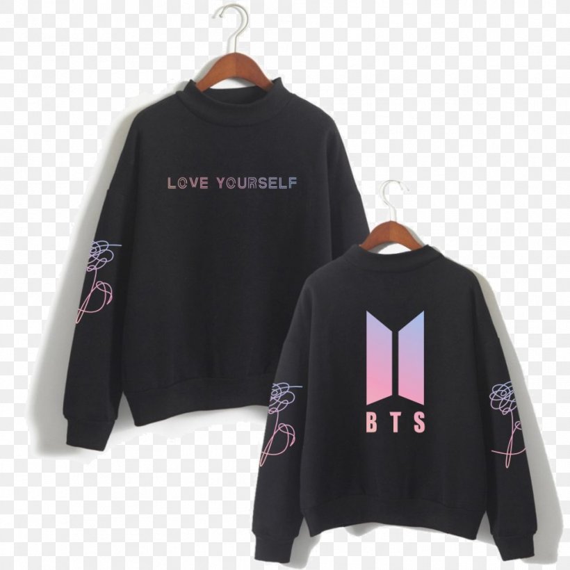 Hoodie Love Yourself: Her Sweater BTS Bluza, PNG, 991x991px, Hoodie, Bluza, Brand, Bts, Clothing Download Free