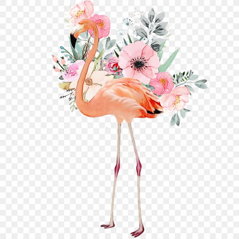 Pink Flower Cartoon, PNG, 2048x2048px, Pink M, Beak, Bird, Blossom, Cut Flowers Download Free