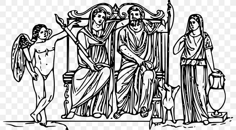 Hades Persephone Demeter Zeus Clip Art, PNG, 800x453px, Hades, Art, Black And White, Cartoon, Cerberus Download Free