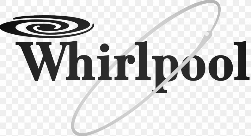 Logo Whirlpool Corporation Home Appliance Washing Machines Brand, PNG, 1500x813px, Logo, Black, Black And White, Brand, Home Appliance Download Free