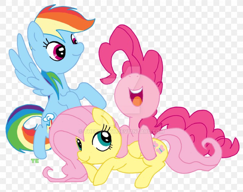 Pony Pinkie Pie Rainbow Dash Fluttershy Twilight Sparkle, PNG, 1024x809px, Watercolor, Cartoon, Flower, Frame, Heart Download Free