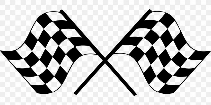 Racing Flags Auto Racing Clip Art, PNG, 1920x960px, Racing Flags, Auto Racing, Black, Black And White, Flag Download Free
