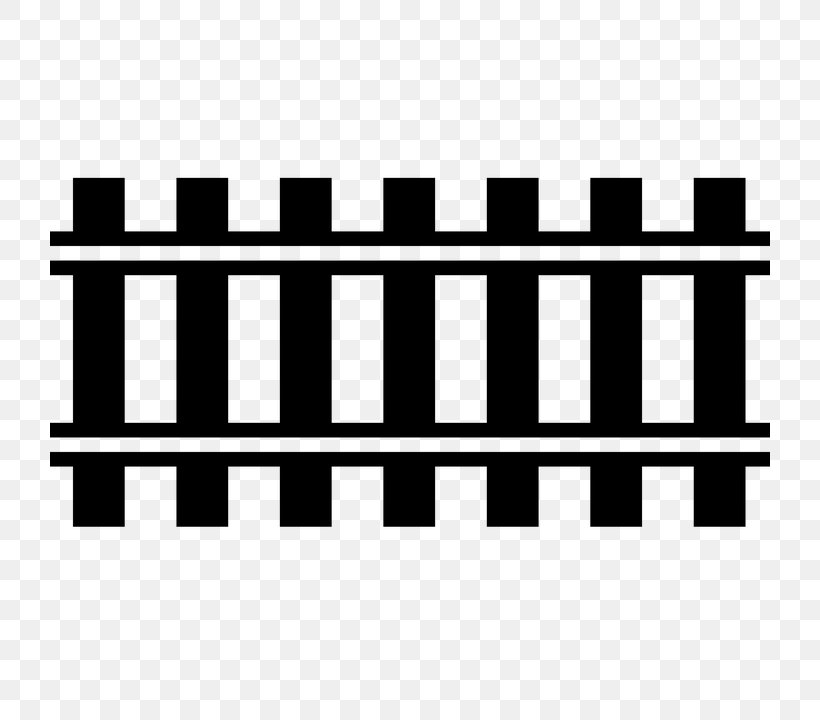 Rail Transport Train Track Rail Profile, PNG, 720x720px, Rail Transport, Area, Black, Black And White, Brand Download Free
