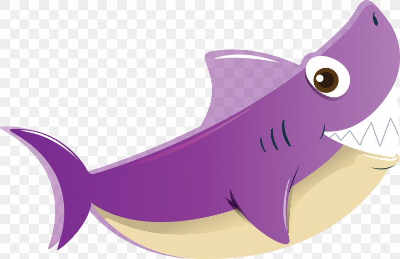 Shark, PNG, 3000x1947px, Cartoon, Animation, Fish, Mouth, Pink Download Free