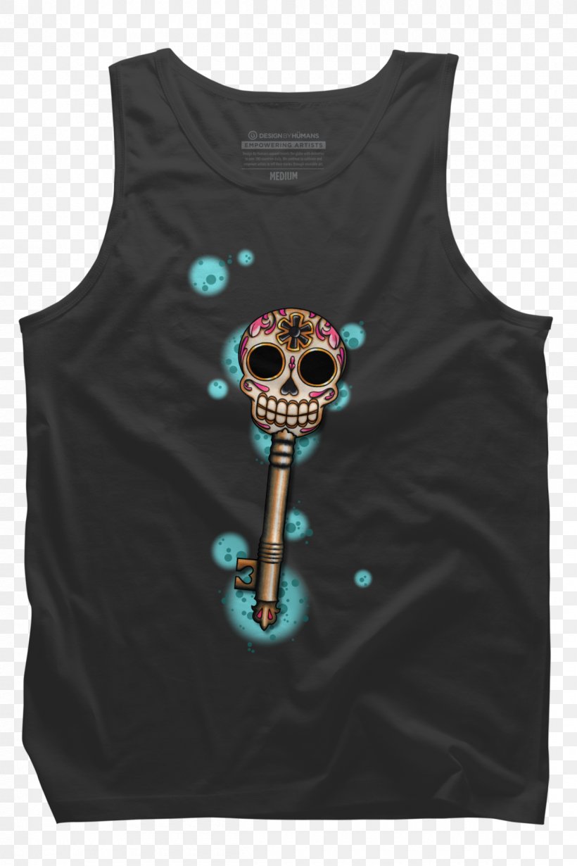 T-shirt Calavera Skull Day Of The Dead Sleeve, PNG, 1200x1800px, Tshirt, Black, Black M, Calavera, Day Of The Dead Download Free