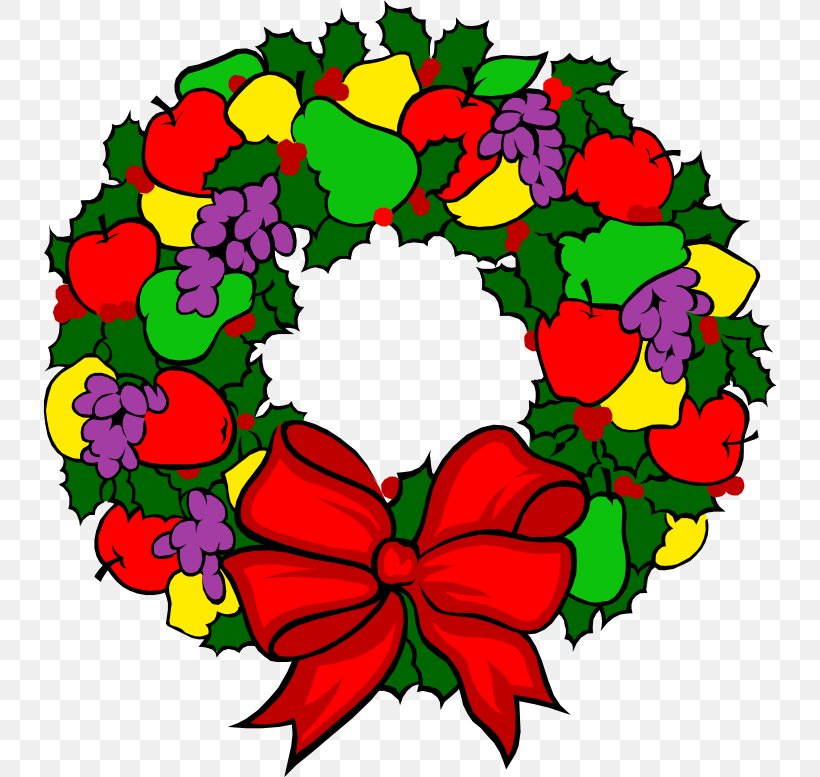 Wreath Christmas Flower Clip Art, PNG, 734x777px, Wreath, Advent, Advent Sunday, Advent Wreath, Artwork Download Free
