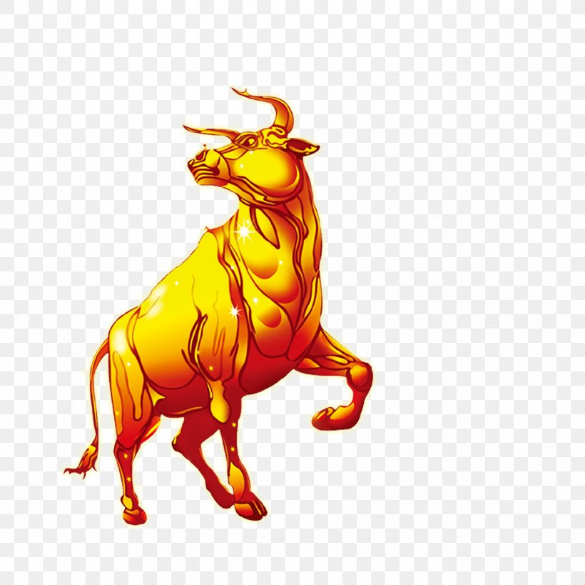 Chinese Zodiac Download Stock, PNG, 2362x2362px, Chinese Zodiac, Art, Bull, Cattle Like Mammal, Chinese New Year Download Free