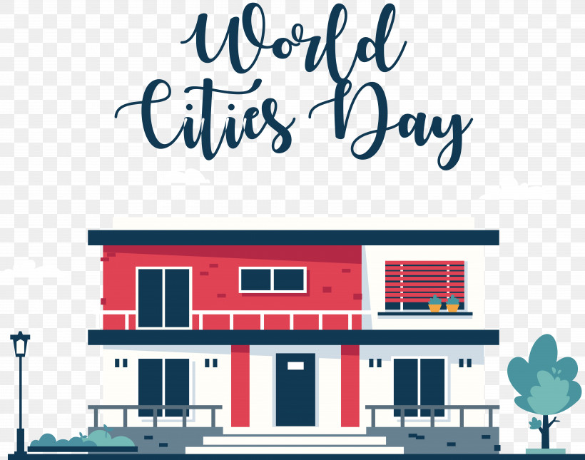 World Cities Day City Building House, PNG, 7880x6199px, World Cities Day, Building, City, House Download Free