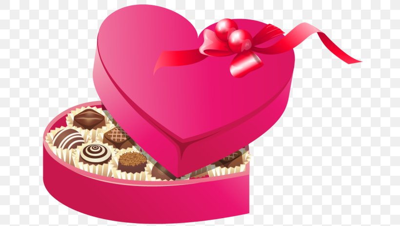 Chocolate Box Art Valentine's Day Heart Clip Art, PNG, 670x463px, Chocolate, Candy, Chocolate Box Art, Confectionery, Gift Download Free