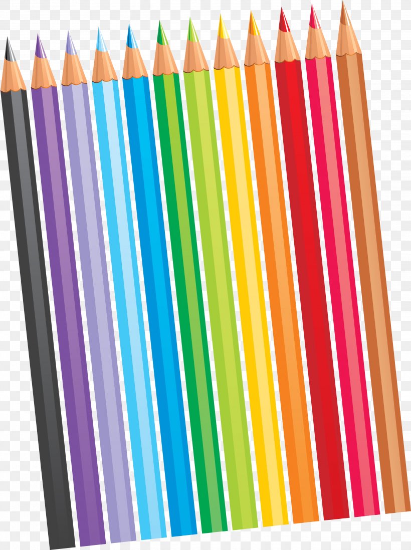 Colored Pencil Pens Paint, PNG, 2682x3590px, Pencil, Color, Colored Pencil, Office Supplies, Paint Download Free