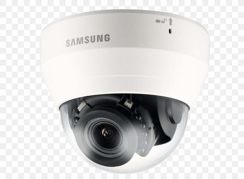 Hanwha Aerospace Samsung Techwin SmartCam SNH-P6410BN IP Camera, PNG, 600x600px, Hanwha Aerospace, Axis Communications, Camera, Camera Lens, Cameras Optics Download Free