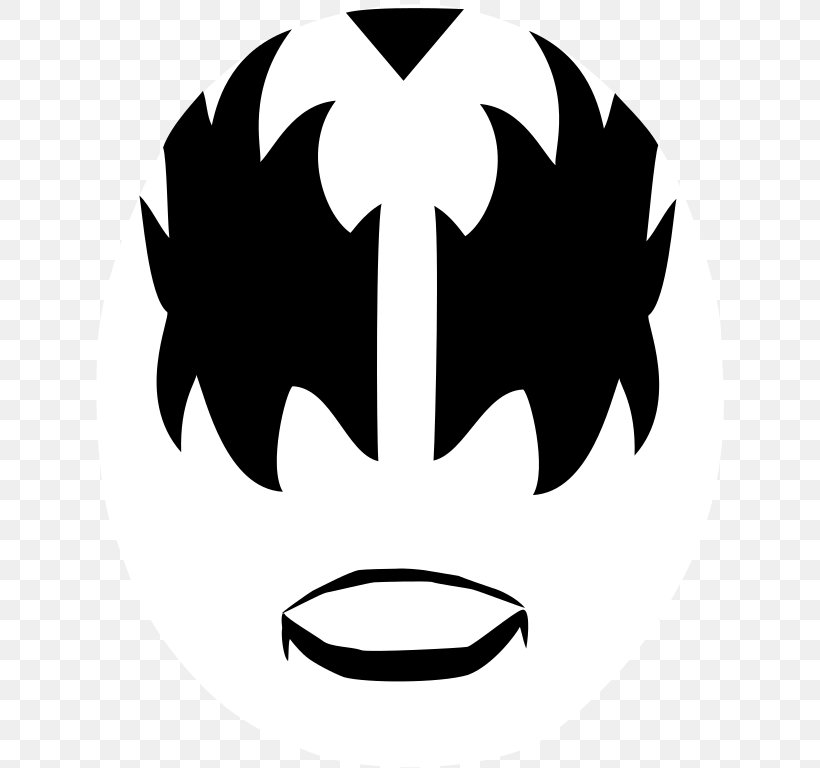 Kiss Stencil Costume Painting, PNG, 646x768px, Kiss, Art, Black And White, Cosmetics, Costume Download Free