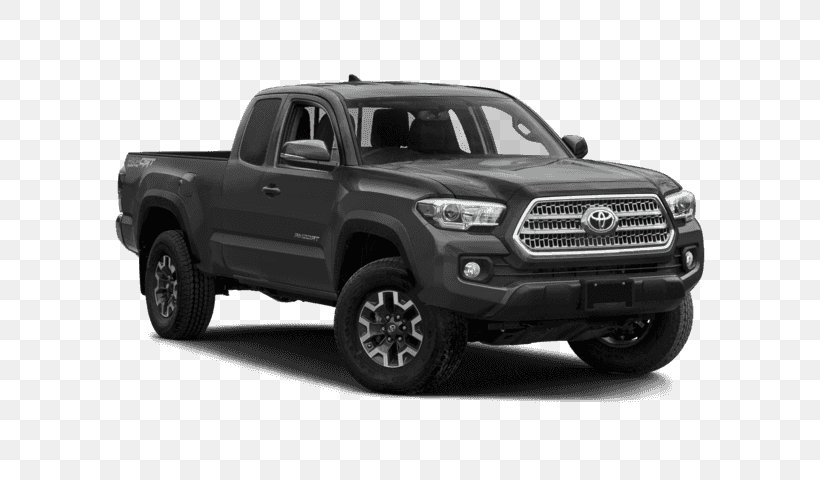 2018 Toyota Tacoma TRD Off Road Access Cab Pickup Truck Off-road Vehicle Four-wheel Drive, PNG, 640x480px, 2018 Toyota Tacoma, Toyota, Automotive Design, Automotive Exterior, Automotive Tire Download Free