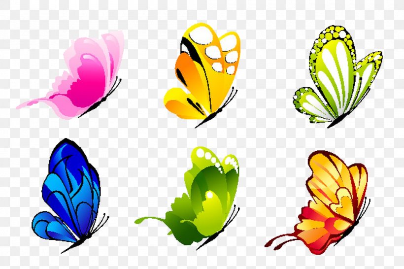 Butterfly Tail Paper Sticker Wall Decal, PNG, 1000x667px, Butterfly Tail, Animal, Butterfly, Decal, Flower Download Free