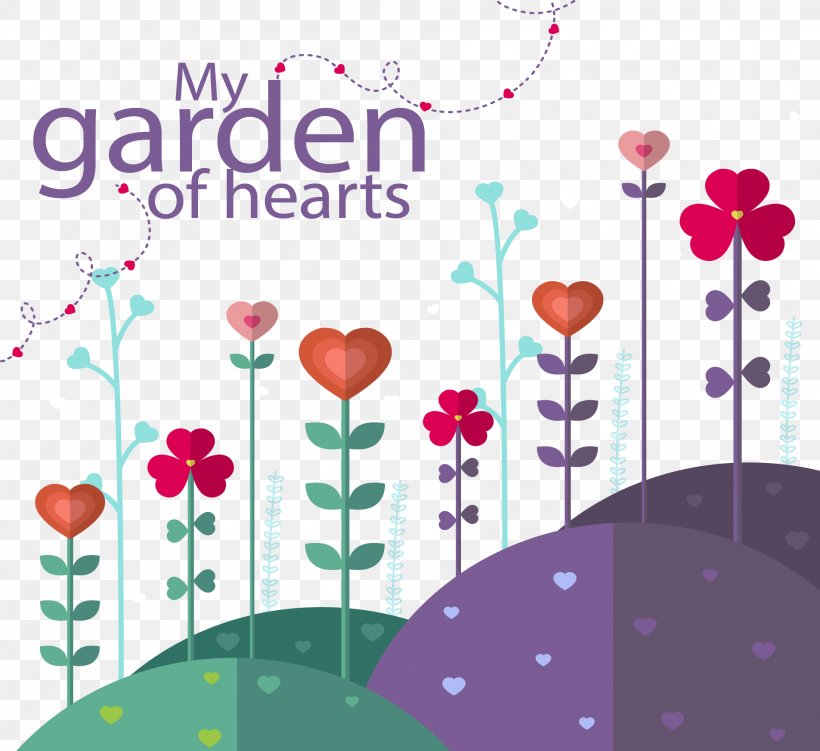 Garden Euclidean Vector Vecteur, PNG, 1905x1747px, Garden, Floral Design, Floristry, Flower, Gardening Download Free