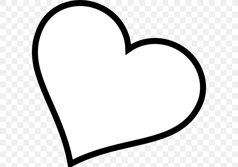 Heart Drawing Clip Art, PNG, 600x574px, Heart, Area, Black, Black And White, Color Download Free