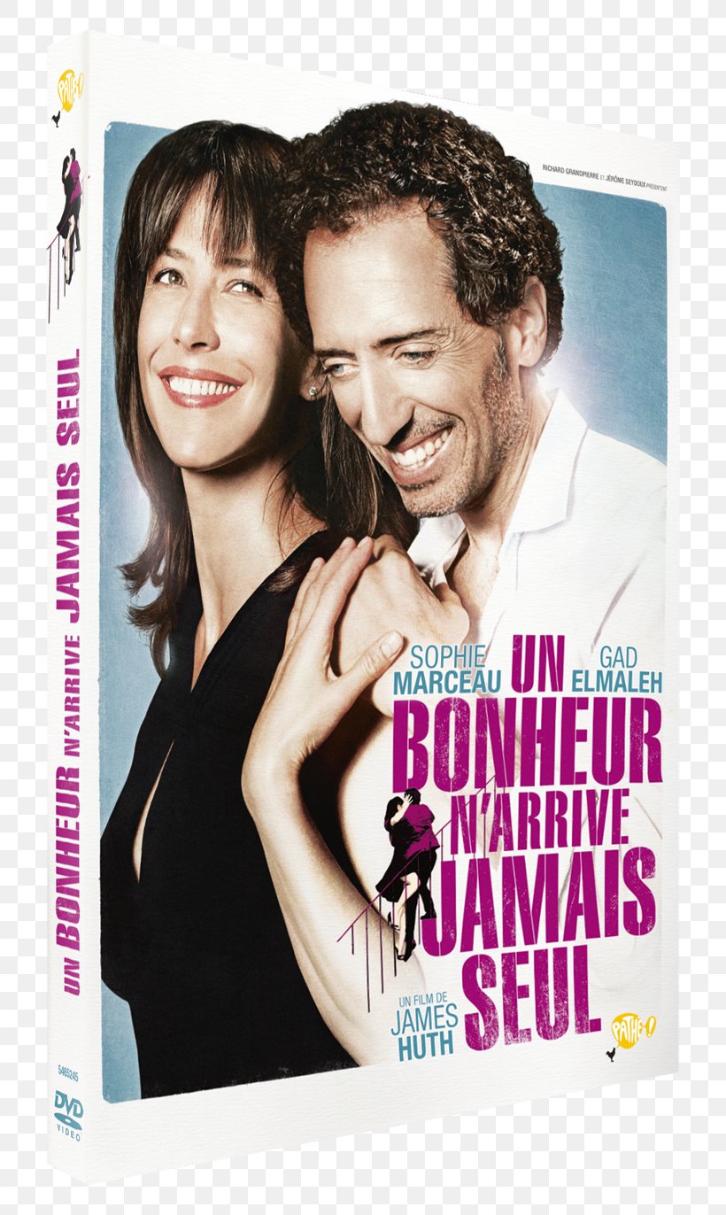 James Huth Sophie Marceau Happiness Never Comes Alone Brice 3 Film Director, PNG, 787x1372px, 2012, Sophie Marceau, Actor, Bluray Disc, Film Download Free