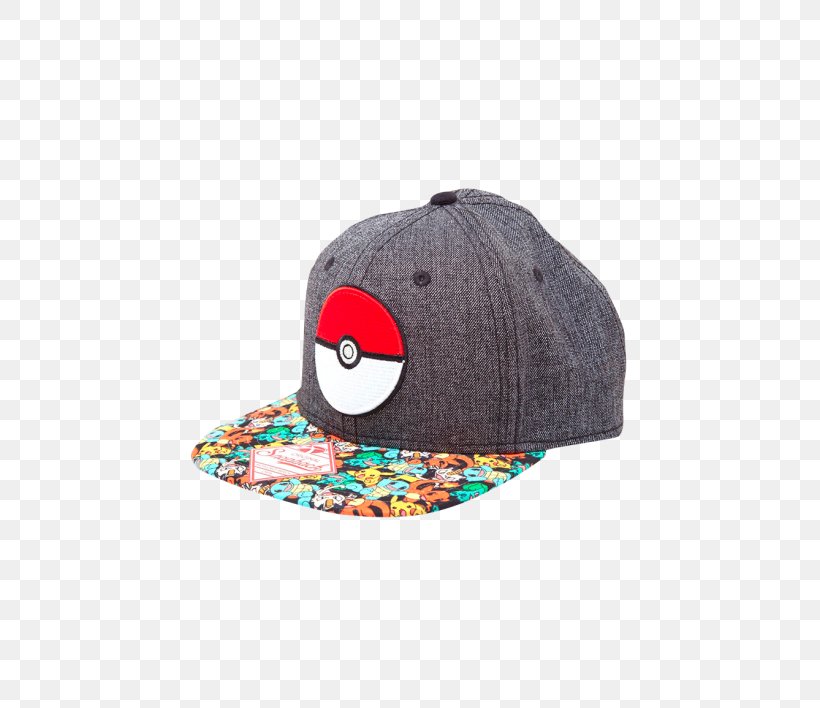 Baseball Cap Pokémon Snap Poké Ball, PNG, 570x708px, Cap, Ash Ketchum, Baseball Cap, Bulbasaur, Eevee Download Free