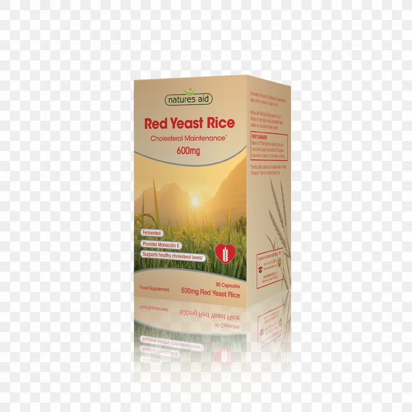 Dietary Supplement Natures Aid Red Yeast Rice Monacoline, PNG, 1600x1600px, Dietary Supplement, Capsule, Cholesterol, Health, Herbal Download Free