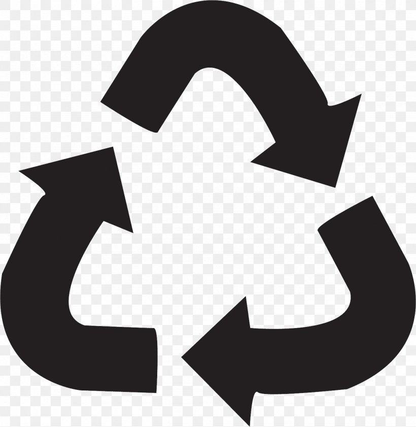 Recycling Symbol Clip Art, PNG, 1434x1472px, Recycling, Black And White, Decal, Pattern, Plastic Recycling Download Free