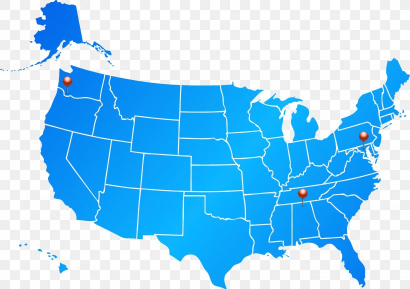 United States Map Blue Clip Art, PNG, 2227x1570px, United States, Area, Blank Map, Blue, Jesusland Map Download Free