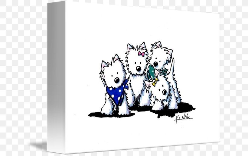 West Highland White Terrier Cairn Terrier Wire Hair Fox Terrier Canidae Soft-coated Wheaten Terrier, PNG, 650x518px, West Highland White Terrier, Art, Cairn Terrier, Canidae, Carnivoran Download Free